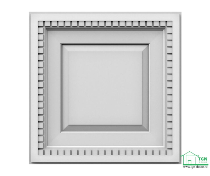 Caseta tavan/perete, din poliuretan R 250, 60cmx60cm [6]