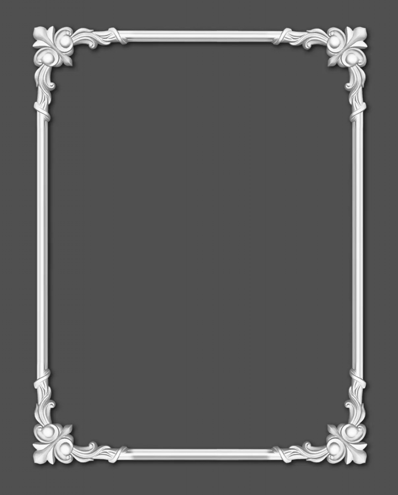 Coltar pentru brau decorativ, din HDP, HCR 501-3, 28cmx28cm [3]