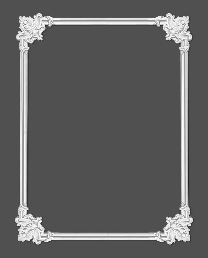 Coltar pentru brau decorativ, din HDP, HCR 502-2, 22cmx22cm [3]