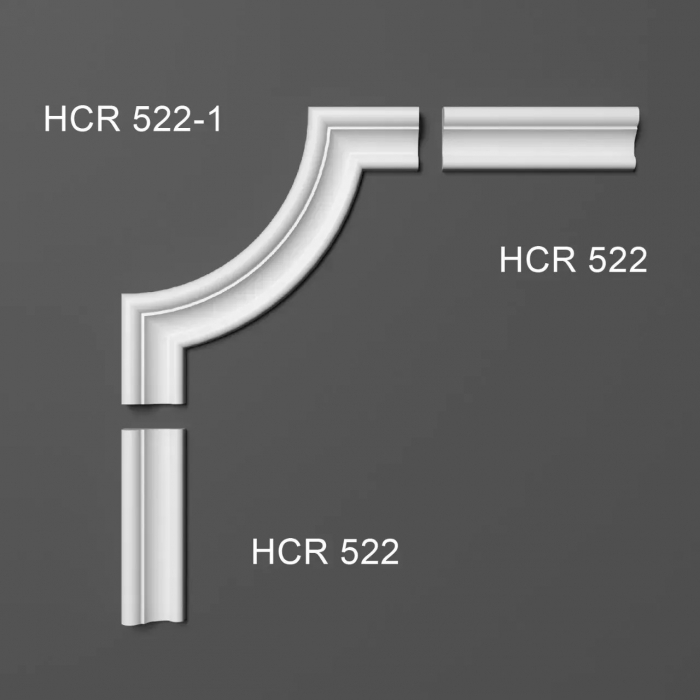 Coltar pentru brau decorativ, din HDP, HCR 522-1, 15.2cmx15.2cm [2]