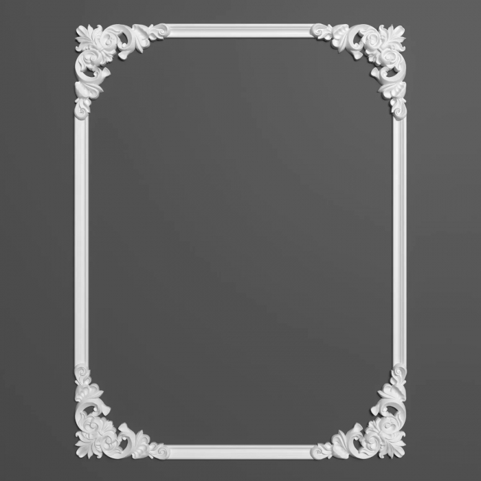 Coltar pentru brau decorativ, din HDP, HCR 522-2, 25cmx25cm [3]