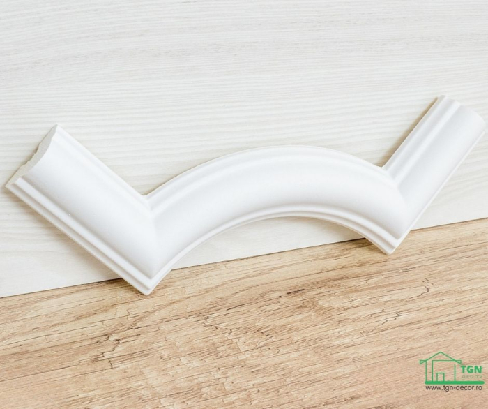 Coltar pentru brau decorativ, din poliuretan, HCR 501-1, 15.4cmx15.4cm [5]