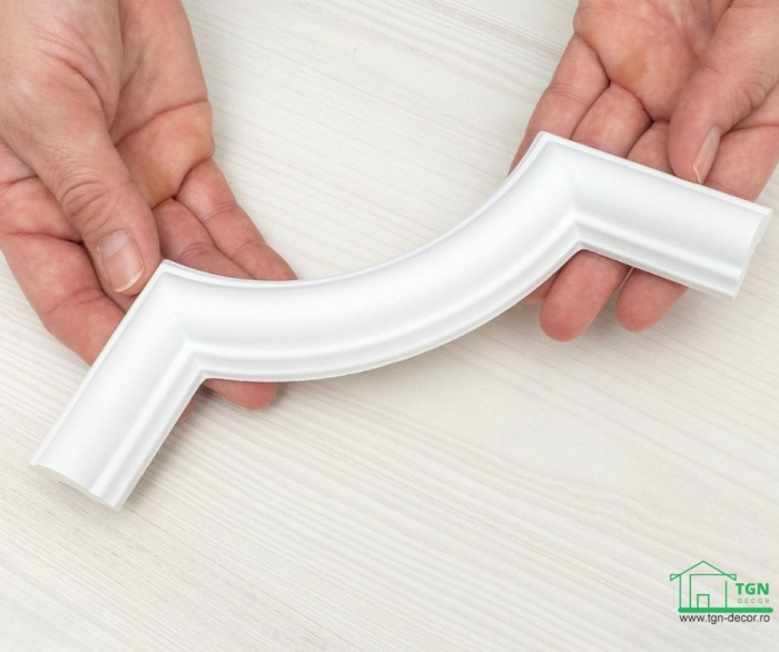 Coltar pentru brau decorativ, din poliuretan, HCR 501-1, 15.4cmx15.4cm [8]