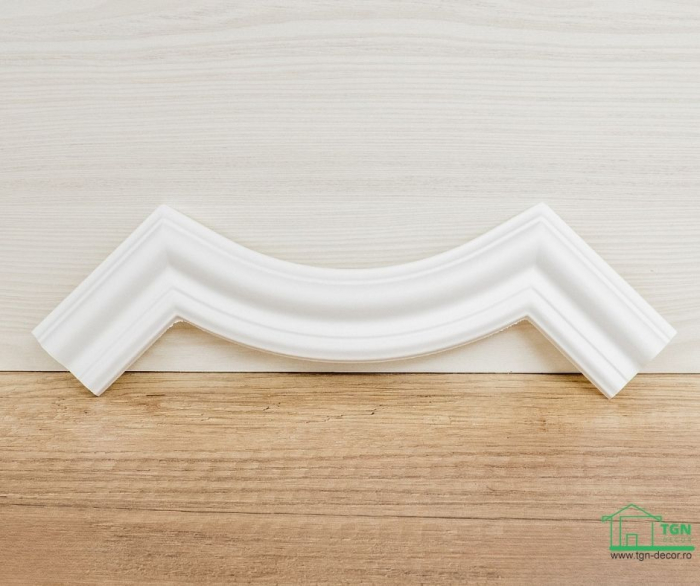 Coltar pentru brau decorativ, din poliuretan, HCR 517-1, 20.5cmx20.5cm [6]