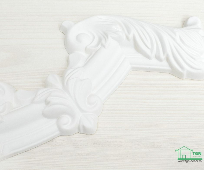 Coltar pentru brau decorativ, din poliuretan, HCR 517-2, 25.8cmx25.8cm [10]