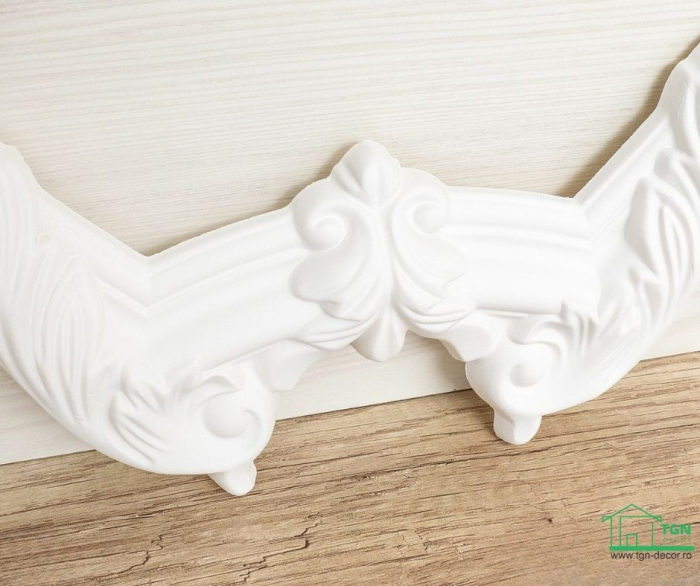 Coltar pentru brau decorativ, din poliuretan, HCR 517-2, 25.8cmx25.8cm [7]