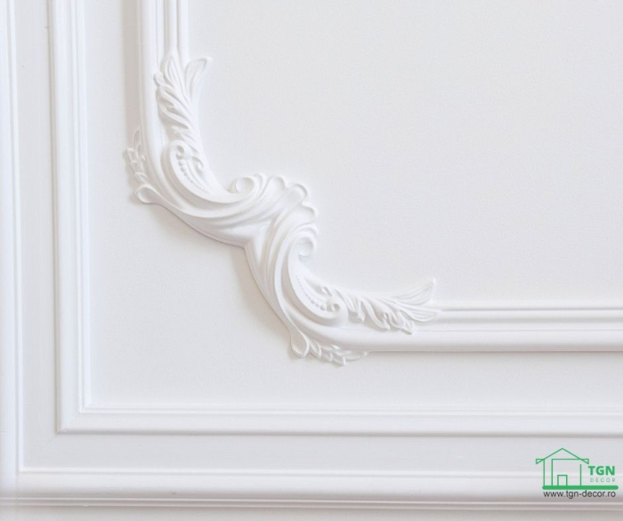 Coltar pentru brau decorativ, din poliuretan, HCR 517-3, 29.6cmx29.6cm [15]