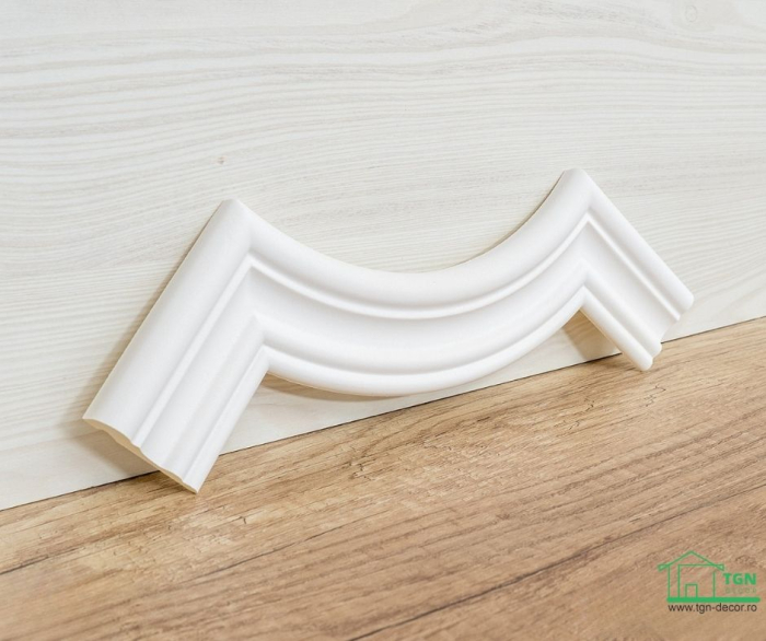 Coltar pentru brau decorativ, din poliuretan, HCR 524-1, 22.5cmx22.5cm [6]