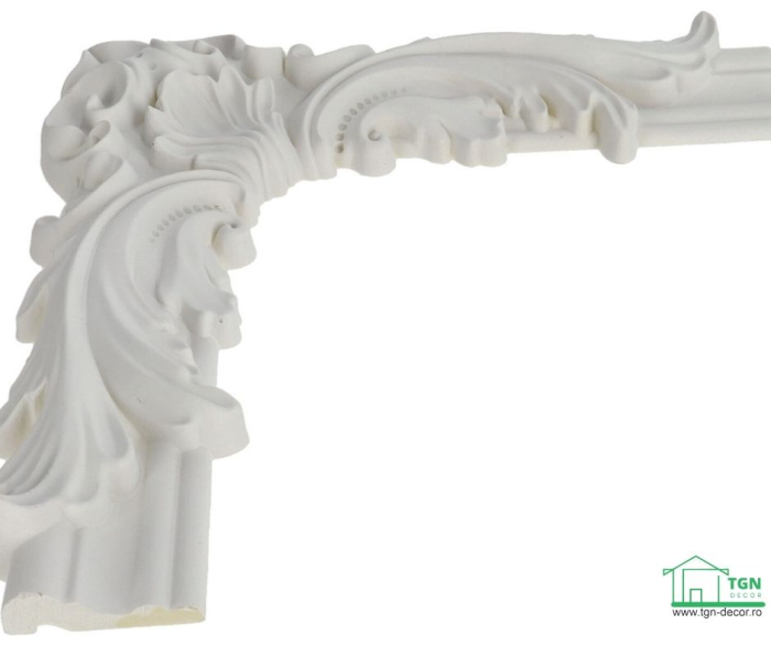 Coltar pentru brau decorativ, din poliuretan, HCR 524-2, 28cmx28cm [19]