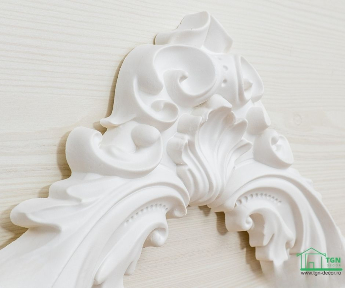 Coltar pentru brau decorativ, din poliuretan, HCR 524-2, 28cmx28cm [8]