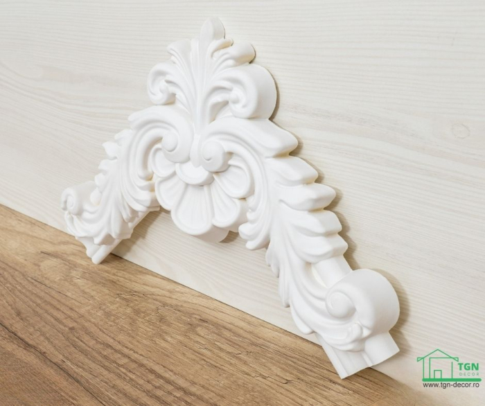 Coltar pentru brau decorativ, din poliuretan, HCR 524-3, 26.8cmx26.8cm [4]