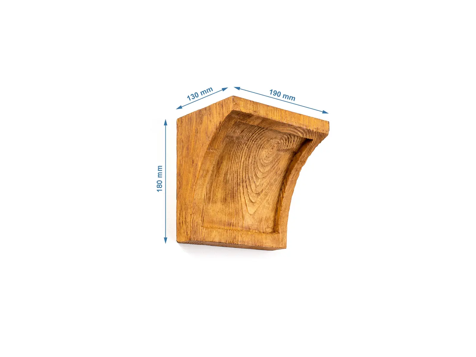 Consolă decorativă modernă din poliuretan 19cmx13cm - ED025 [4]