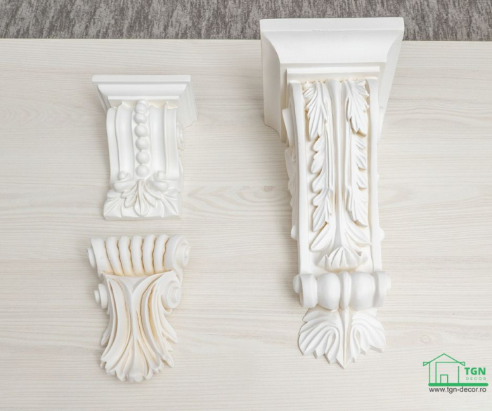 Consola din poliuretan,  B 022, 10.7cmx14.3cmx6.7cm [15]