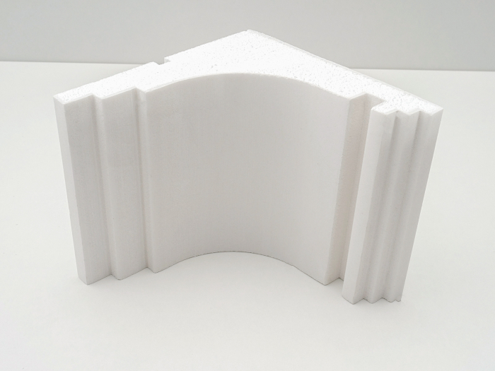 Cornișă de exterior, KC 302 LED, 22cm x 21cm x 200cm [6]