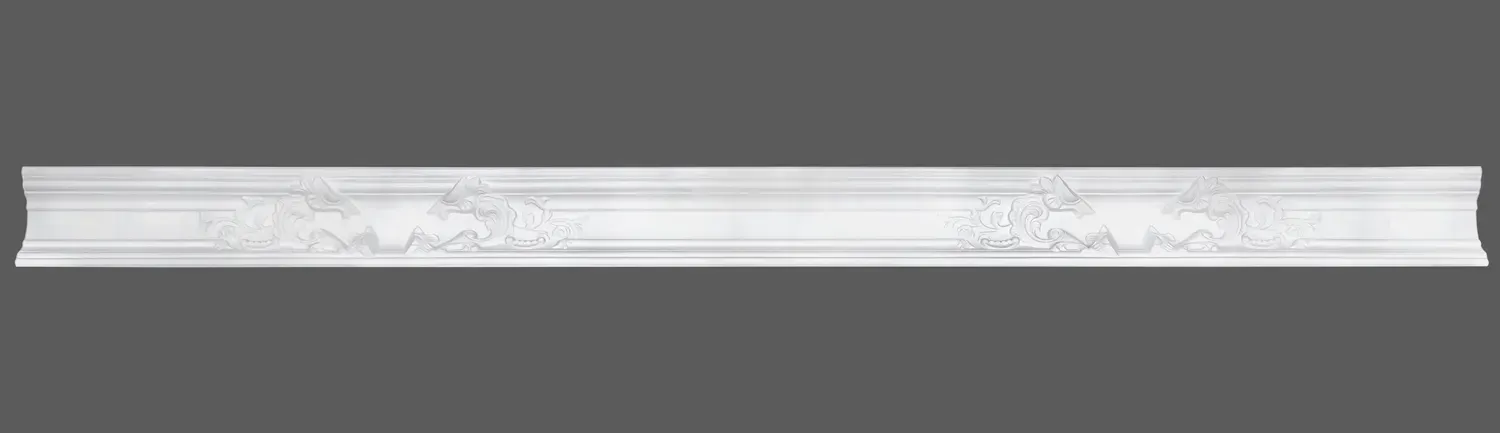 Cornisa decorativa tavan din poliuretan 12.3 x 11.8 cm - C791 [2]