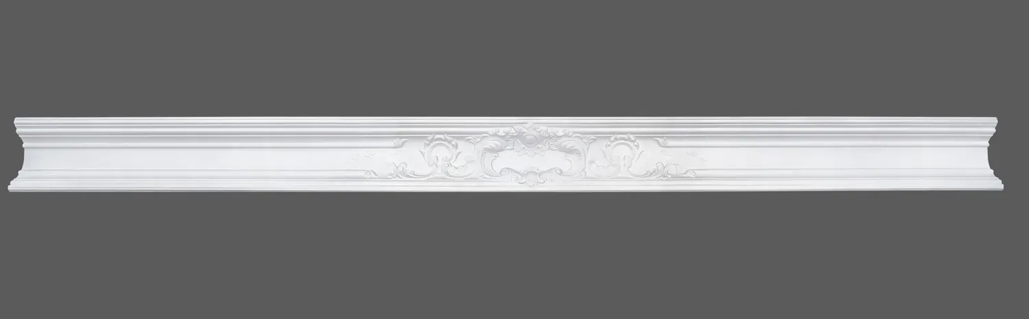 Cornisa decorativa tavan din poliuretan 12.3 x 11.8 cm - C792 [4]