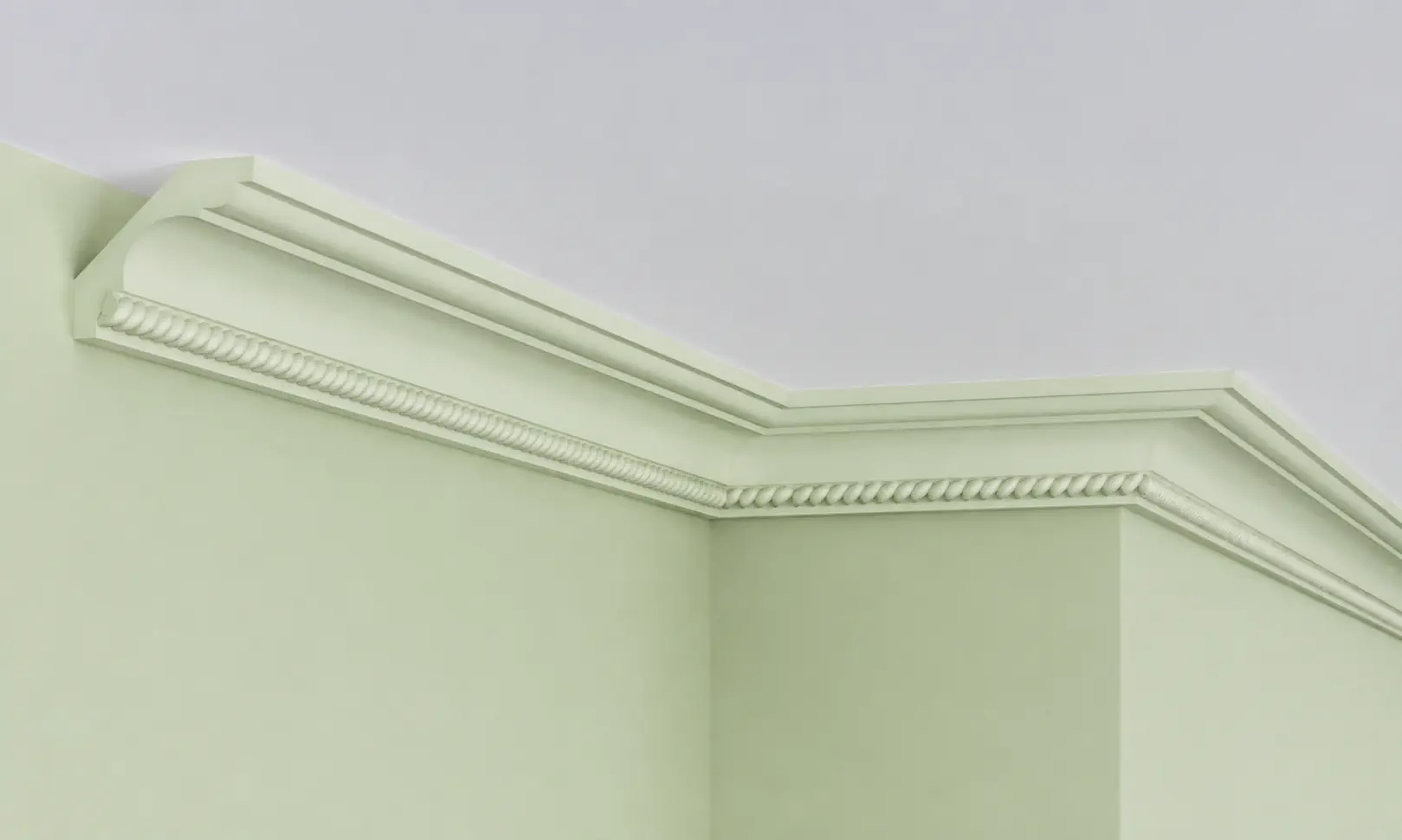 Cornisa decorativa tavan din poliuretan 5.5 x 6.5 cm - C902 [6]