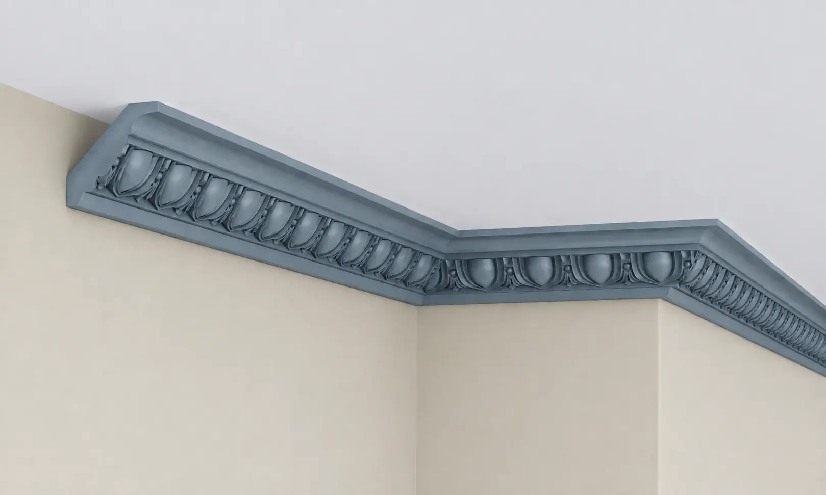 Cornisa decorativa tavan din poliuretan 5.6 x 5.6 cm - C754 [8]