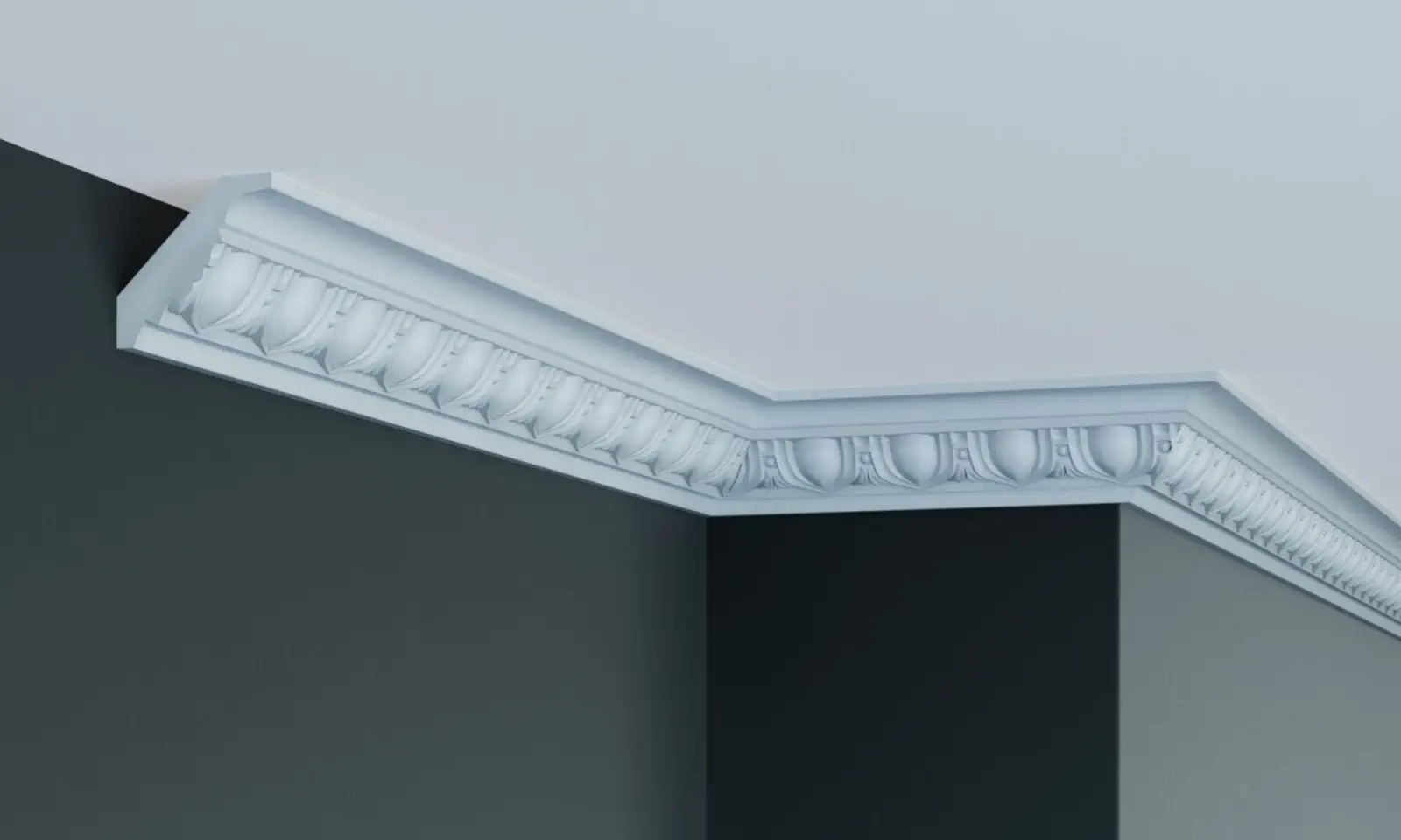 Cornisa decorativa tavan din poliuretan 5.6 x 5.6 cm - C754 [2]