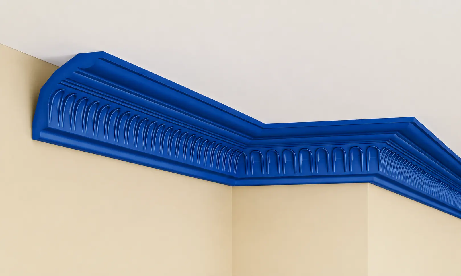 Cornisa decorativa tavan din poliuretan 8.3 x 6.9 cm - C904 [5]
