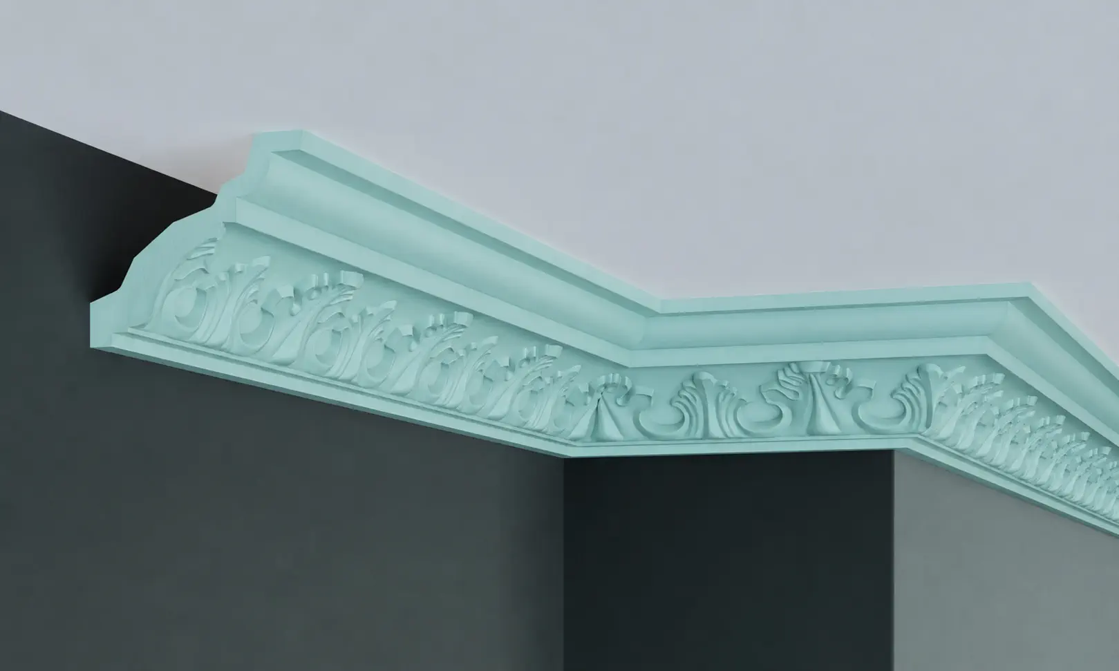 Cornisa decorativa tavan din poliuretan 9 x 9 cm - C777 [5]