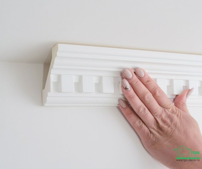 Cornișă din poliuretan,Grand Decor, C 710, 8.1cmx6cnx200cm [6]