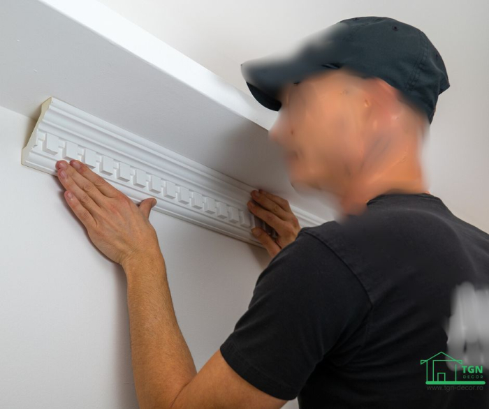 Cornișă din poliuretan,Grand Decor, C 710, 8.1cmx6cnx200cm [5]