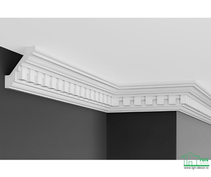 Cornișă din poliuretan,Grand Decor, C 710, 8.1cmx6cnx200cm [10]