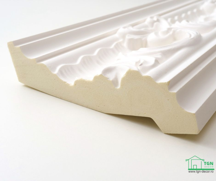 Cornișă din poliuretan,Grand Decor, C 724, 11.4cmx5.4cmx200cm [11]