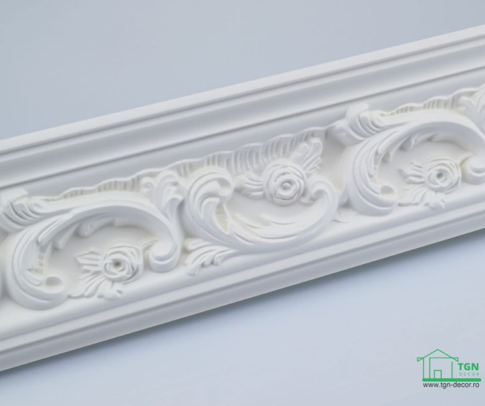 Cornișă din poliuretan,Grand Decor, C 724, 11.4cmx5.4cmx200cm [4]