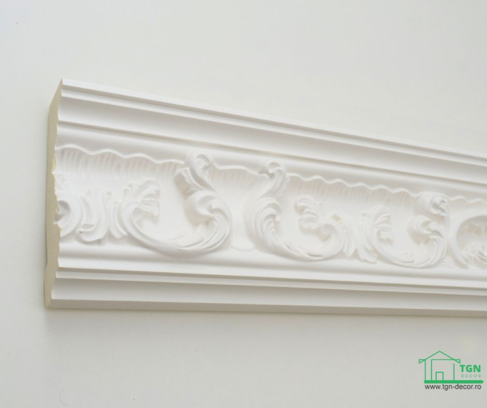 Cornișă din poliuretan,Grand Decor, C 724, 11.4cmx5.4cmx200cm [8]