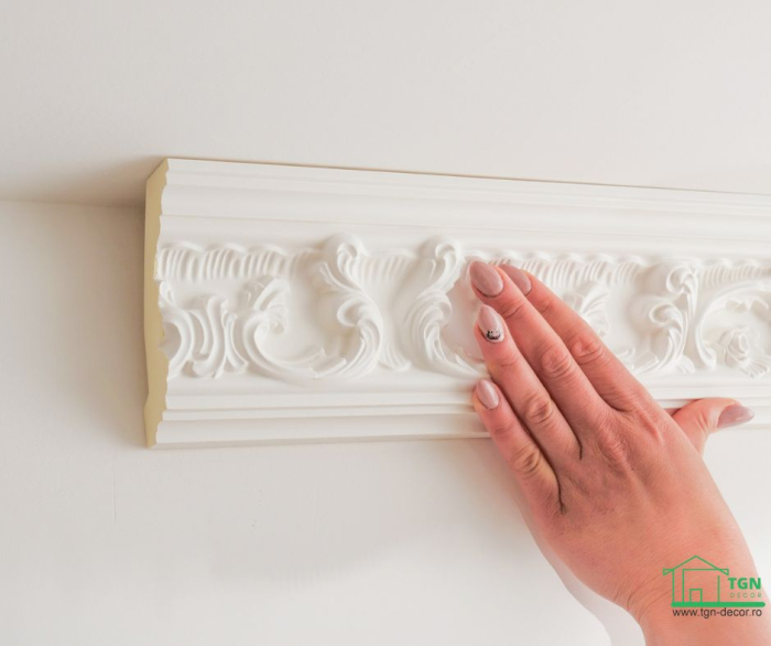 Cornișă din poliuretan,Grand Decor, C 724, 11.4cmx5.4cmx200cm [6]