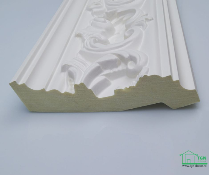 Cornișă din poliuretan,Grand Decor, C 724, 11.4cmx5.4cmx200cm [5]