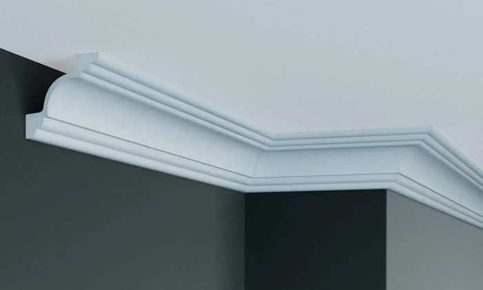 Cornisa din poliuretan,Grand Decor, P 801, 7.4cmx7.4cmx200cm [1]