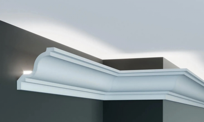 Cornisa din poliuretan,Grand Decor, P 855, 9.1cmx9.1cmx200cm [2]