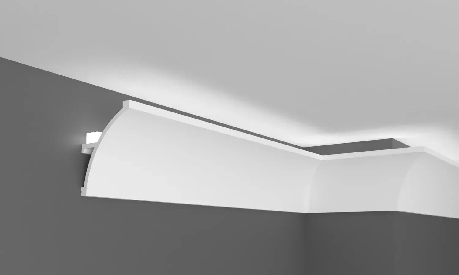 Cornisa decorativa din HDP, KH 921 8cmx6cmx200cm [4]