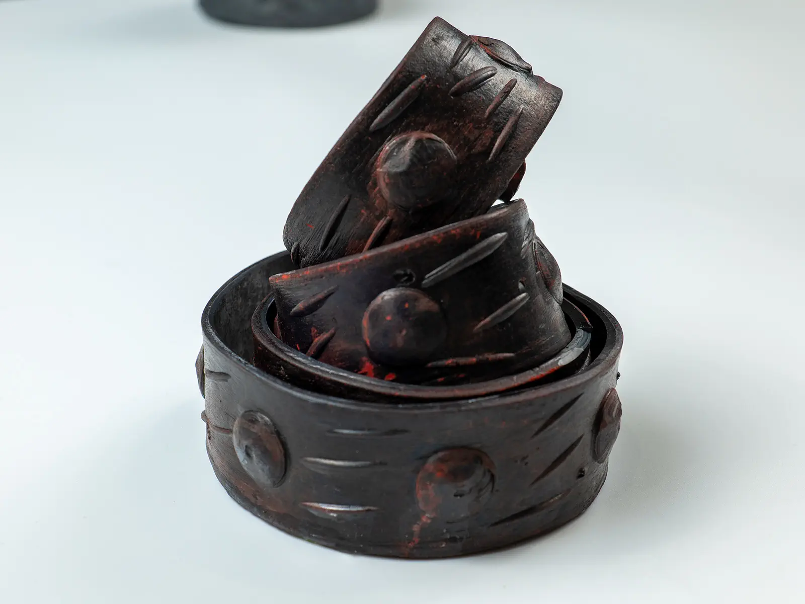 Curea decorativa culoare bronz (1m) [3]