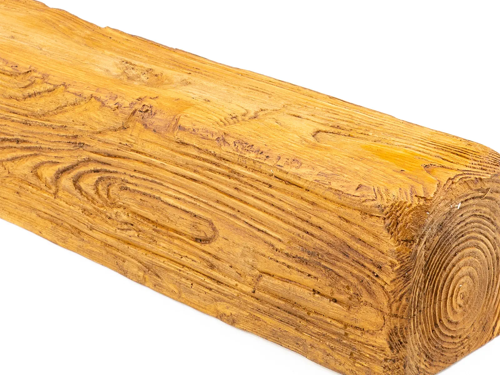 Grindă decorativă rustică, nuanța stejar deschis,  12cmx12cm - EQ006 [8]