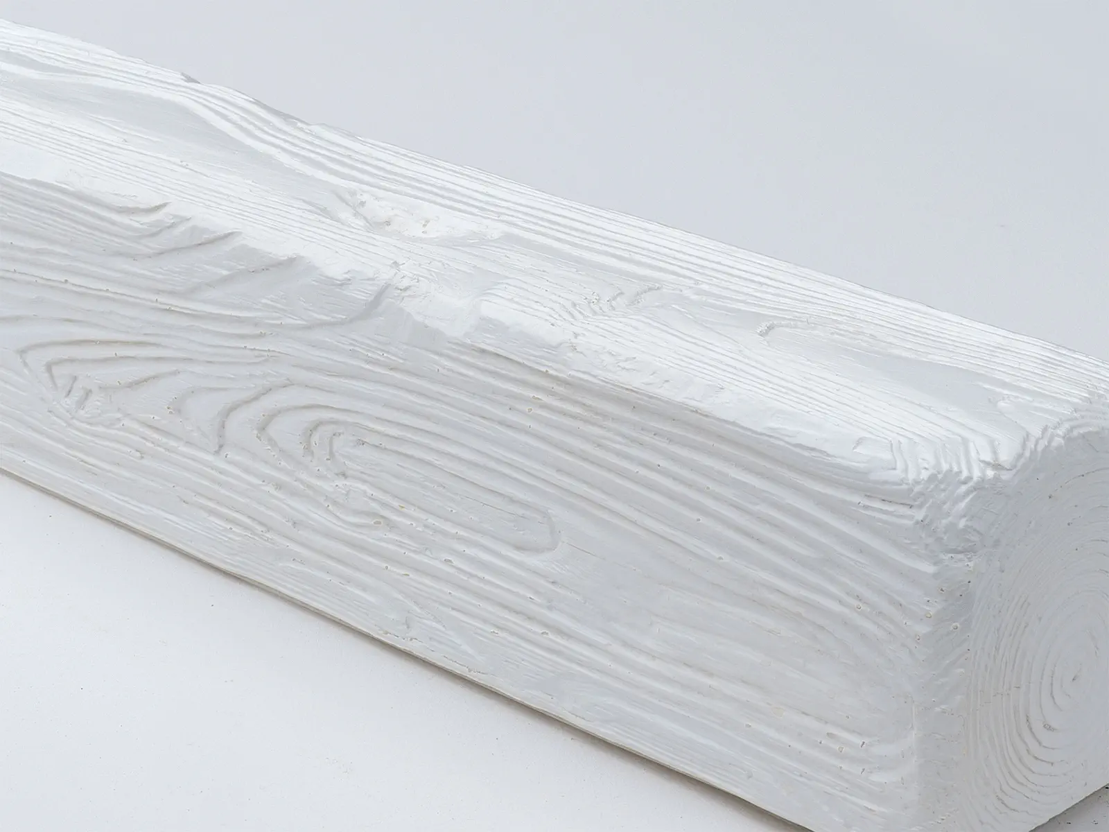 Grindă decorativă rustică, nuanța alba, 12cmx12cm - EQ006 [4]