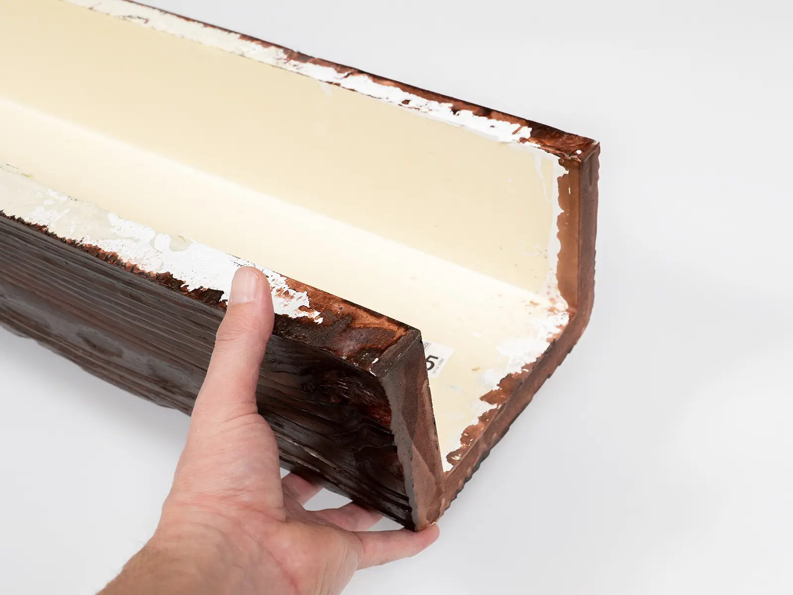 Grindă decorativă rustică, nuanța stejar roșu, 19cmx13cm - EQ005 [4]