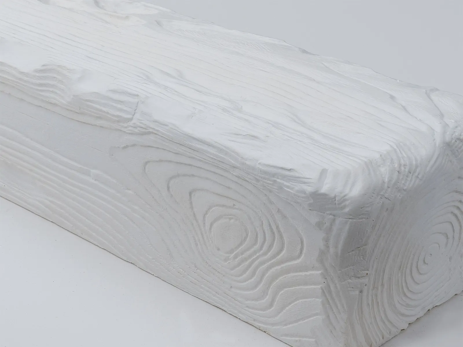 Grindă decorativă rustică, nuanța alba, 19cmx13cm - EQ005 [5]