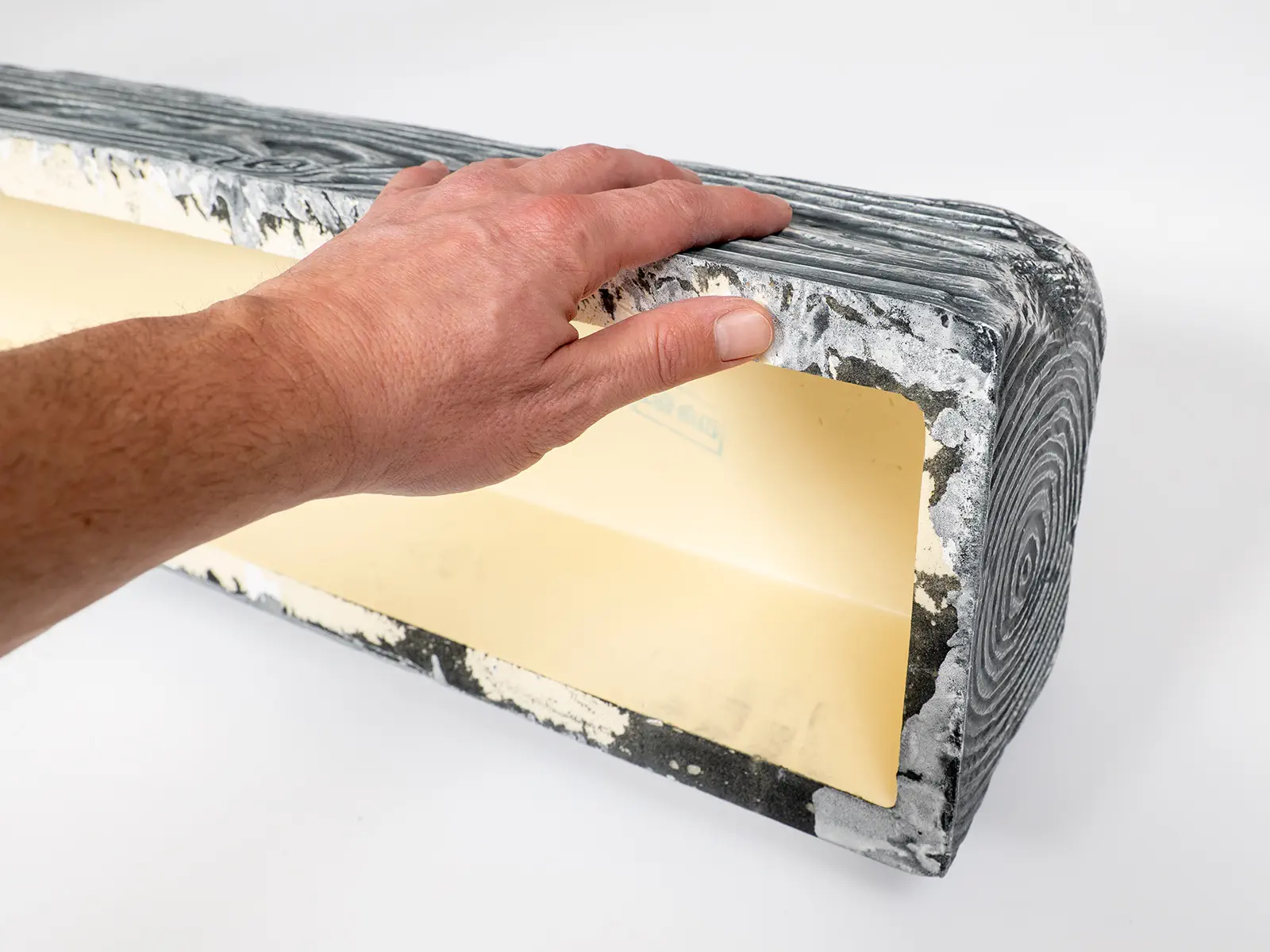 Grindă decorativă rustică, nuanța stejar gri, 19cmx13cm - EQ005 [7]