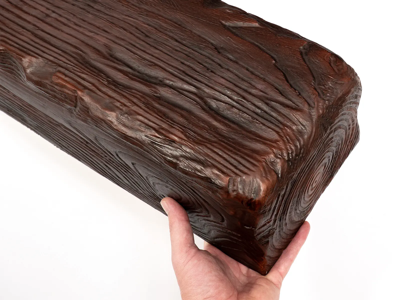 Grindă decorativă rustică, nuanța stejar roșu, 19cmx13cm - EQ005 [6]