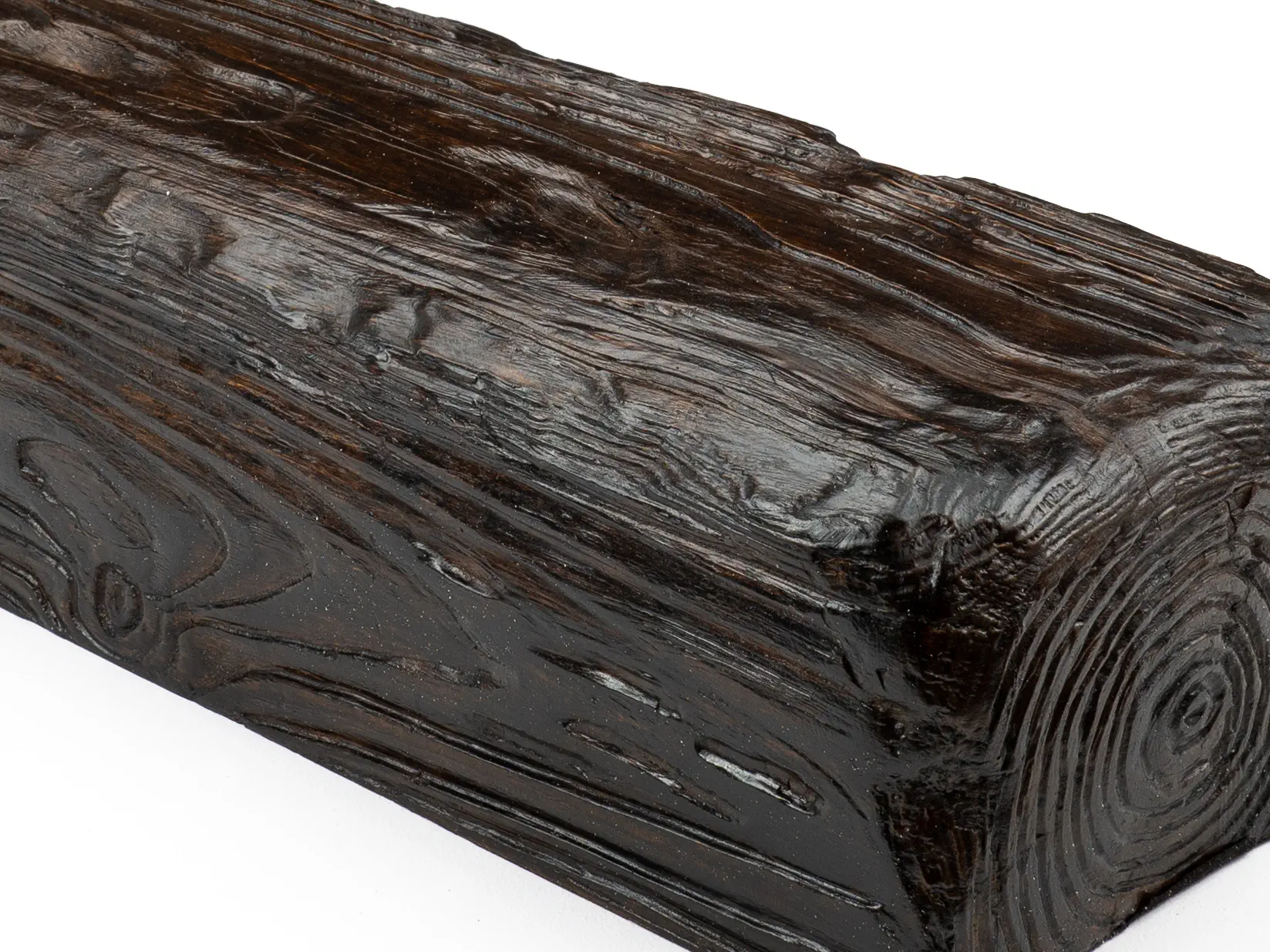 Grindă decorativă rustică,nuanța stejar închis, 19cmx13cm - EQ005 [4]