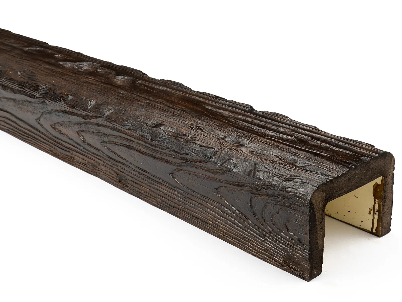 Grindă decorativă rustică,nuanța stejar închis, 19cmx13cm - EQ005 [2]