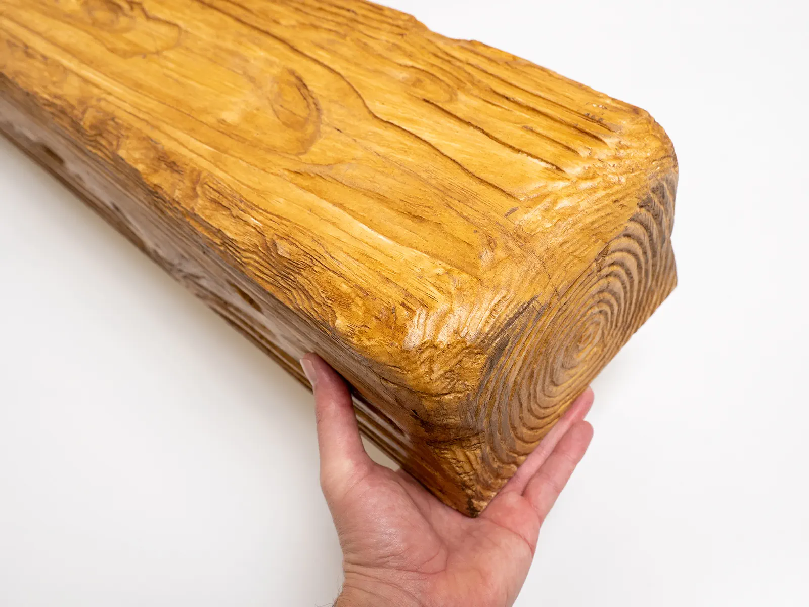 Grindă decorativă rustică, nuanța stejar deschis, 19cmx13cm - EQ005 [6]