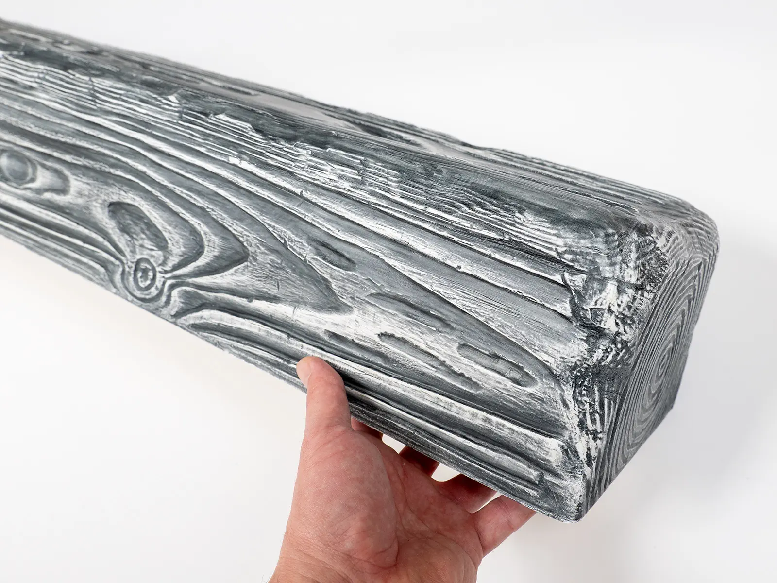 Grindă decorativă rustică, nuanța stejar gri, 19cmx13cm - EQ005 [6]