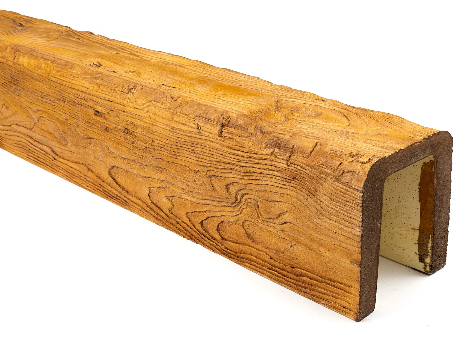 Grindă decorativă rustică,nuanța stejar deschis, 19cmx17cm - EQ004 [2]