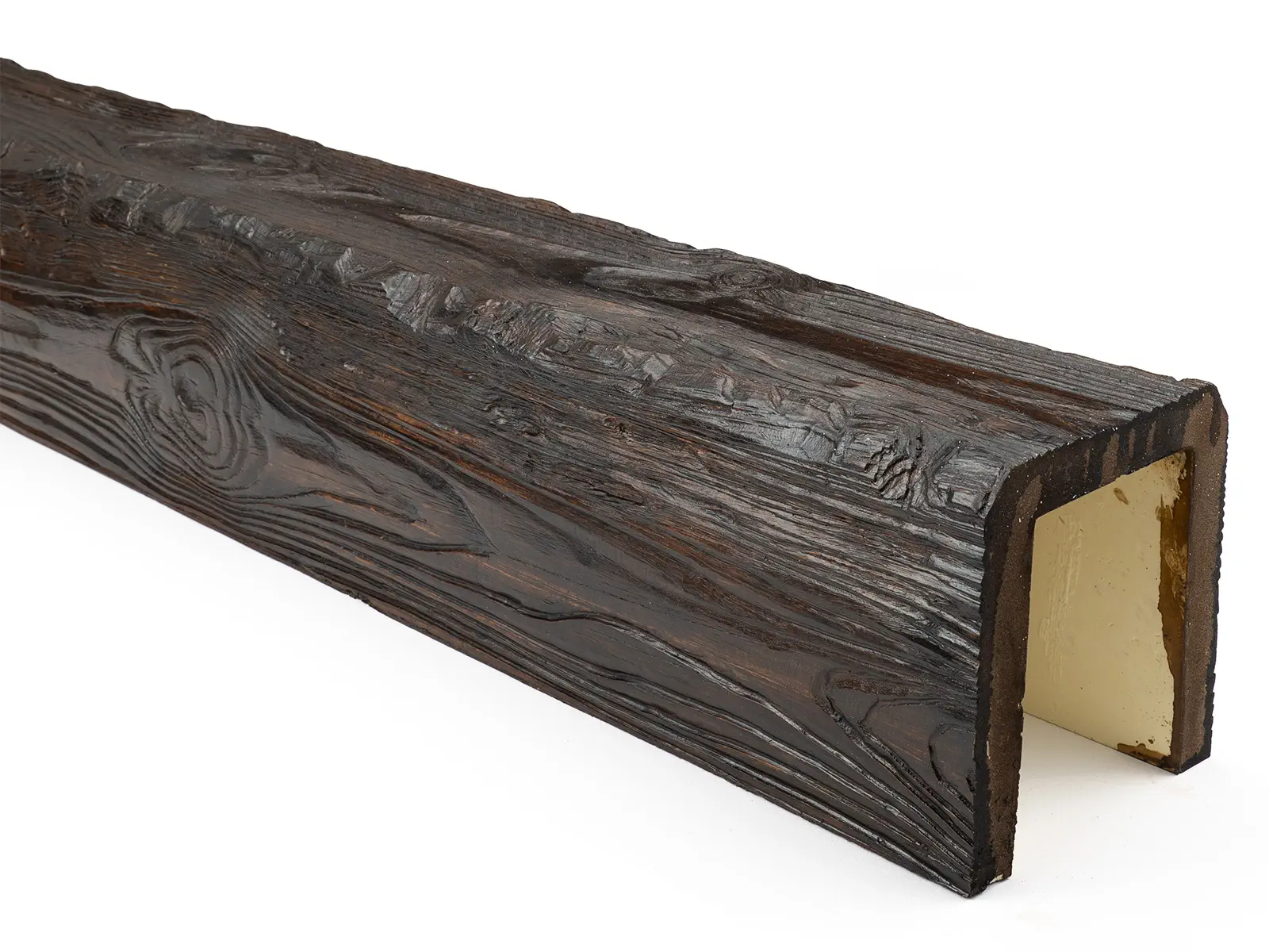 Grindă decorativă rustică,nuanța stejar închis, 19cmx17cm - EQ004 [2]