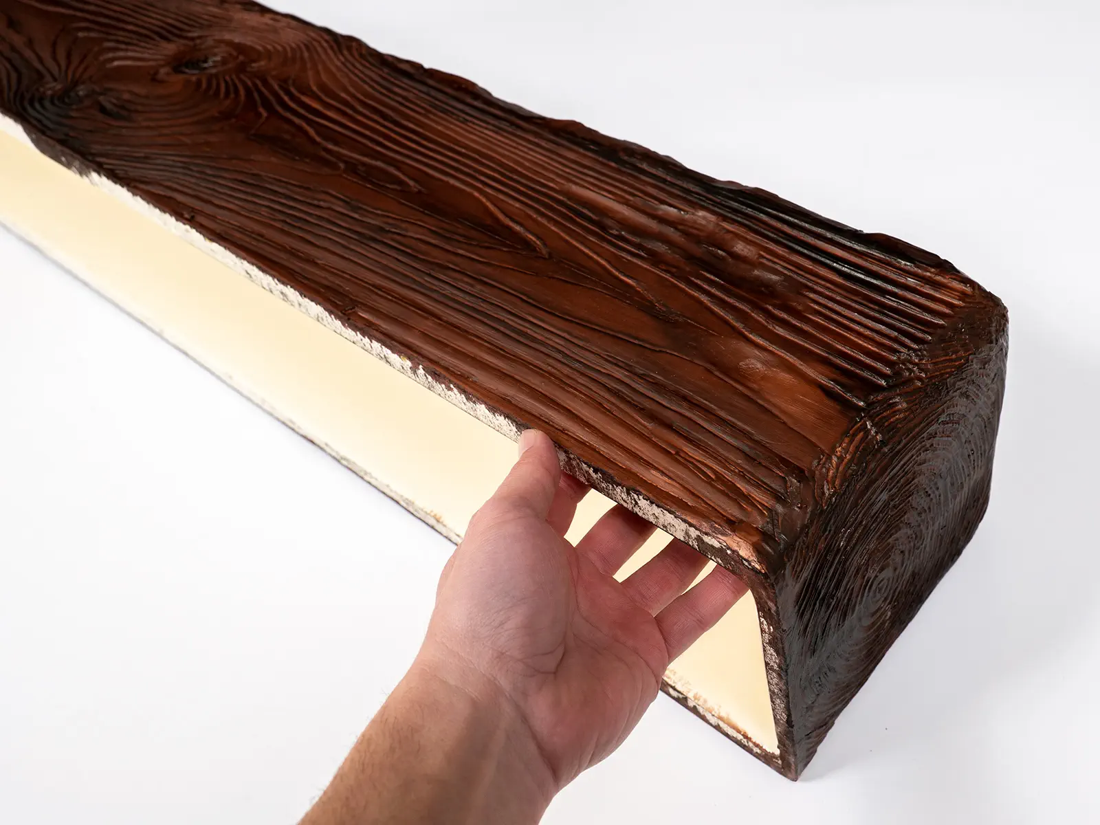 Grindă decorativă rustică,nuanța stejar roșu, 19cmx17cm - EQ004 [6]